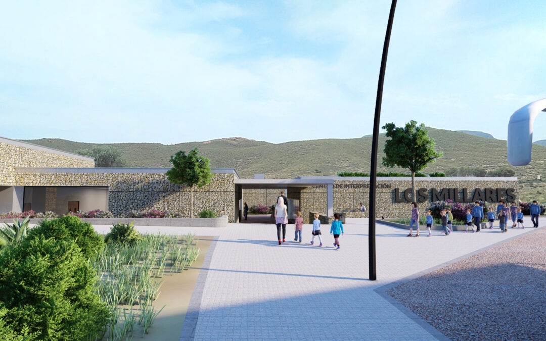 Propuesta para el concurso del nuevo Centro de Interpretación del conjunto arqueológico de los Millares en Almería, realizado en colaboración con Rafael Caro y Jesús Basterra.