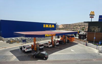 Finaliza la obra de la nueva unidad de suministro de Plenergy en la Parcela P-1.2 del SUOR-LFC-09, en la Rambla de Belén, junto a Ikea XS de Almería